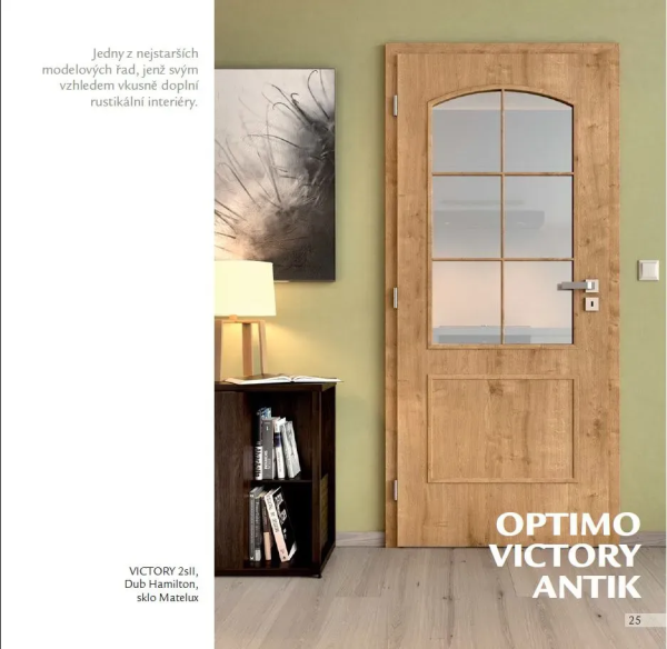 Interiérové dveře OPTIMO, VICTORY, ANTIK