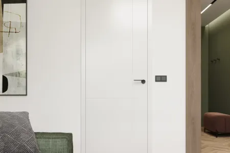 BRILANT 16, RAL9003, bezfalcové dvere